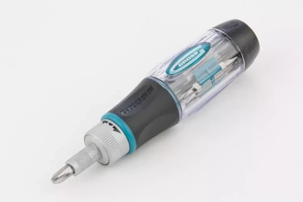 Отвертка реверсивная с телескопическим магнитным стержнем, 16 шт, S2 Gross 11607 купить в Губкинске