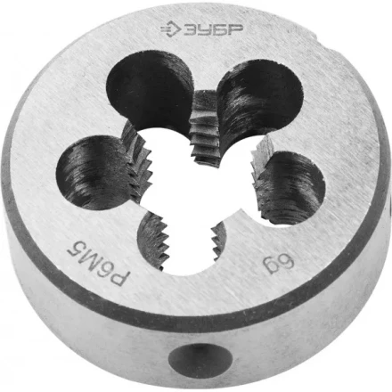 Плашка ЗУБР &quot;ЭКСПЕРТ&quot; круглая машинно-ручная для нарезания метрической резьбы, М14 x 2 4-28023-14-2.0 купить в Губкинске