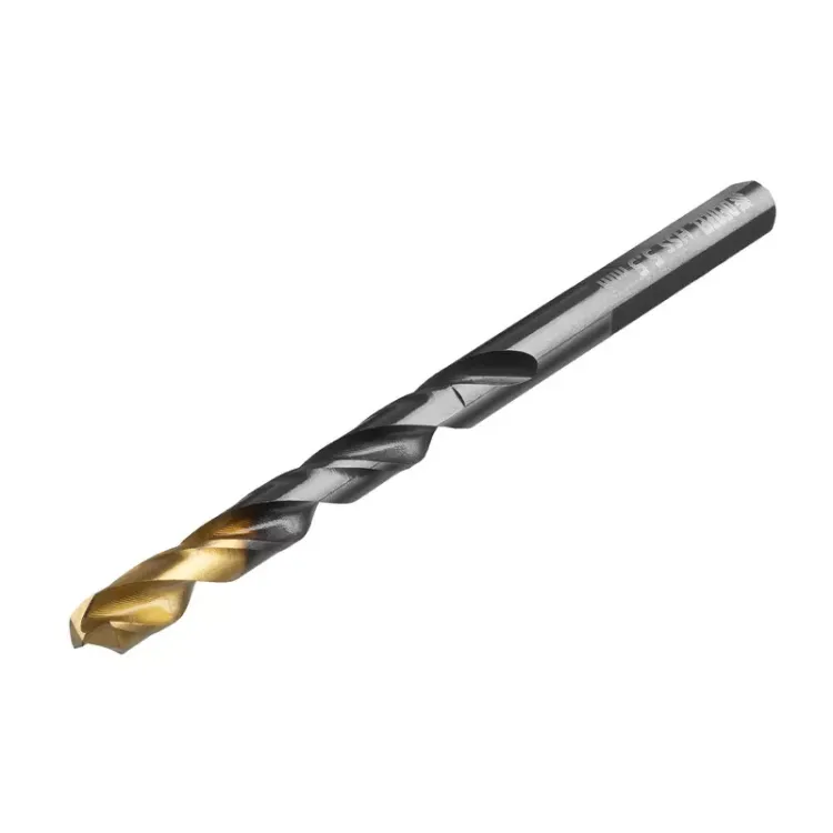 Сверло по металлу, 5,5 мм, HSS-Tin, Golden Tip, 10 шт. Denzel 717214 купить в Губкинске