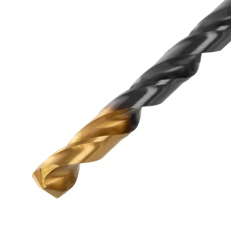Сверло по металлу, 5,5 мм, HSS-Tin, Golden Tip, 10 шт. Denzel 717214 купить в Губкинске
