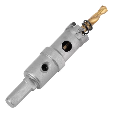 Коронка по металлу твердосплавная, 19 мм Denzel 724001 купить в Губкинске