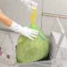 Пакеты для мусора с завязками 35 л x 15 шт., зеленые, Home Palisad 927175 купить в Губкинске