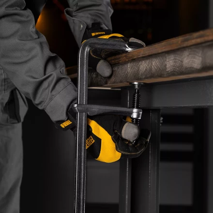 Струбцина F-образная Denzel 20479, 120x600мм, кованая купить в Губкинске