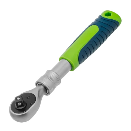 Ключ-трещотка телескопический 3/8&quot;, 215-315 мм, 72 зуба, с быстрым сбросом// Сибртех 14076 купить в Губкинске