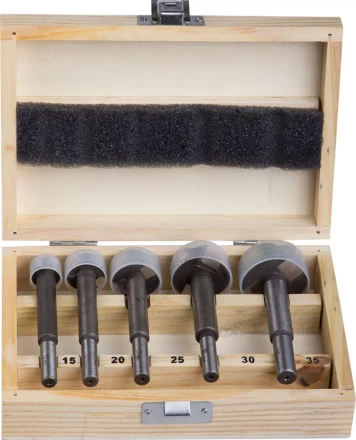 Набор сверл Форстнера по дереву &amp;quot;Maxcut&amp;quot;, 5шт( d=10-35мм), STAYER 29985-H5 29985-H5 купить в Губкинске