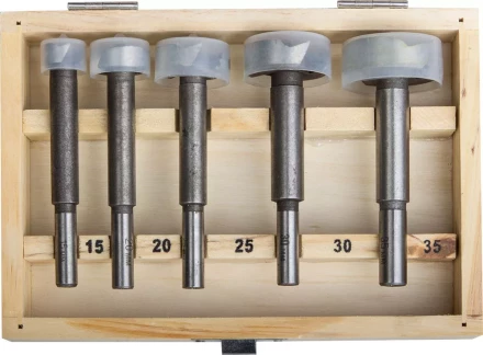 Набор сверл Форстнера по дереву &amp;quot;Maxcut&amp;quot;, 5шт( d=10-35мм), STAYER 29985-H5 29985-H5 купить в Губкинске