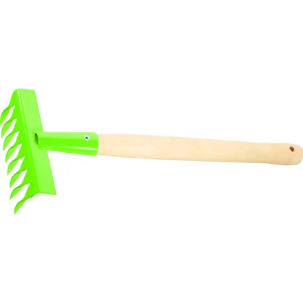 Грабли витые 8-зубые Palisad, 160х390 мм, стальные, деревянная рукоятка, 617617 купить в Губкинске