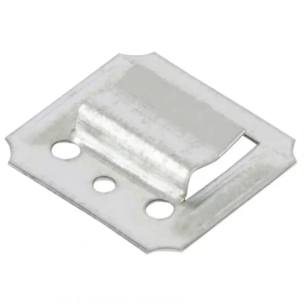 Кляймер №2 оцинкованный с гвоздями 100штук  Россия Сибртех 46572 купить в Губкинске