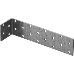 Крепежный угол ЗУБР &quot;МАСТЕР&quot; анкерный, 40х160х40мм, 20шт 310225-040-160