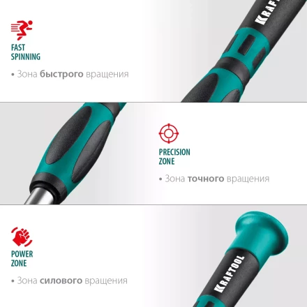 Набор Precision-51: отвертка для точных работ со сменными битами. 25691 купить в Губкинске