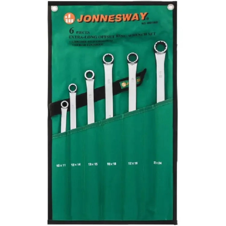 Набор ключей накидных удлиненных 10-24мм 6предметов Jonnesway  W61106S 48884 купить в Губкинске