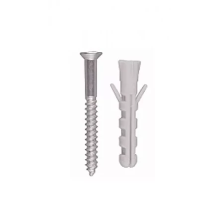 Дюбеля с шурупами, 8x40мм / 5х45мм, 10шт 3066-45-8 купить в Губкинске