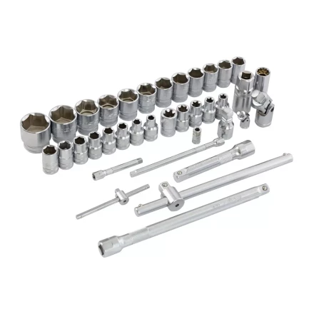 Набор инструментов 101 предмет, 120 зубьев, CrV, 1/4&quot;, 1/2&quot; Gross 14151 купить в Губкинске