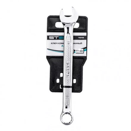 Ключ комбинированный 11 мм CrV антислип Stels 15248 купить в Губкинске