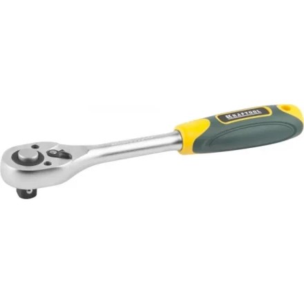 Трещотка для торцовых головок KRAFTOOL &quot;EXPERT&quot;, Сr-V сталь, 72 зубца, 1/2&quot; 27791-1/2_z02 купить в Губкинске