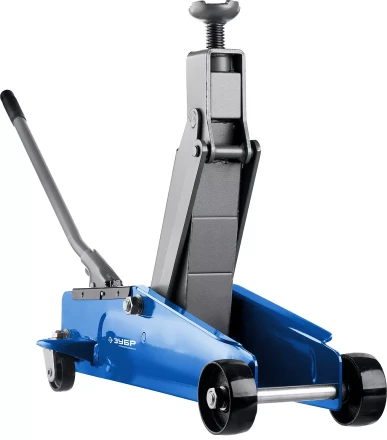 Домкрат гидравлический подкатной T77, 3т, 192-533мм, в кейсе, ЗУБР Профессионал 43055-3-K 43055-3-K купить в Губкинске