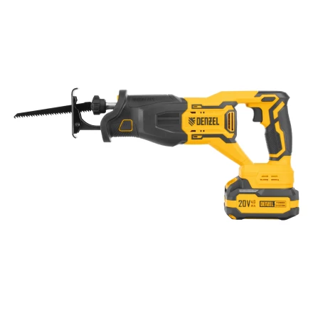 Пила сабельная аккумуляторная бесщет. RS-250, Li-Ion, 20 В // Denzel 28802 купить в Губкинске