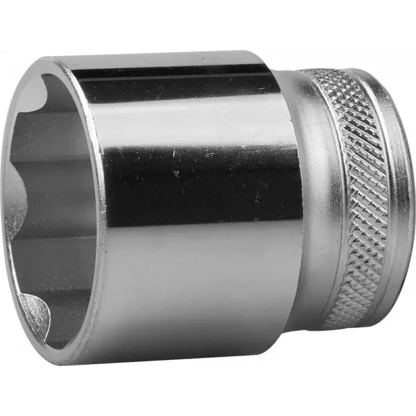 Торцовая головка KRAFTOOL "INDUSTRIE QUALITAT", Cr-V, SUPER-LOCK, хромосатинированная, 1/2", 30 мм 27801-30_z01 купить в Губкинске
