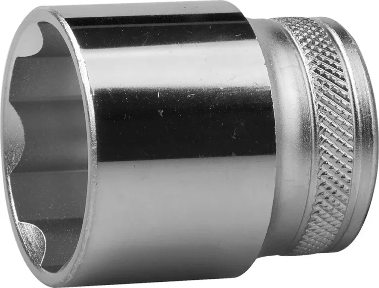 Торцовая головка KRAFTOOL "INDUSTRIE QUALITAT", Cr-V, SUPER-LOCK, хромосатинированная, 1/2", 30 мм 27801-30_z01 купить в Губкинске
