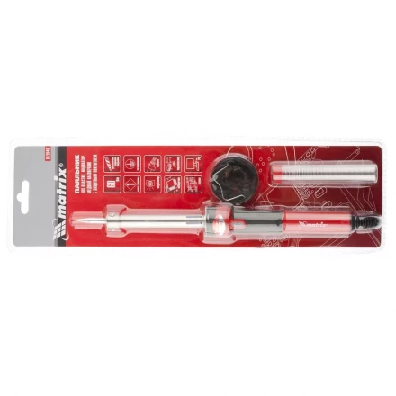 Паяльник,пл.ABS класс защиты 1 индикатор,медный наконеч. с долговеч. покрытием,220В,30W MTX 9130439 купить в Губкинске