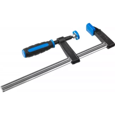 Струбцина ЗУБР &quot;ПРОФЕССИОНАЛ&quot;, тип &quot;F&quot;, двухкомпонентная ручка, стальная закаленная рейка, 50х200мм 32155-050-200 купить в Губкинске