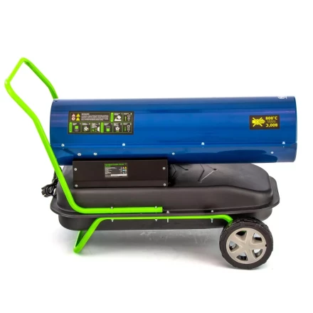 Дизельная тепловая пушка Сибртех СТД-50 96469, 50 кВт, 1100 м3/ч, прямой нагрев купить в Губкинске