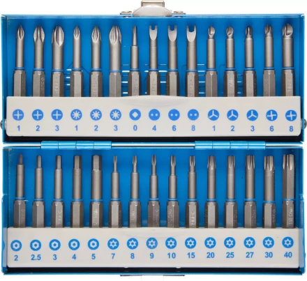 Набор ЗУБР: Биты со специальными профилями, обточенные, хромомолибденовая сталь, 50 мм, 30 предметов 26092-H30 купить в Губкинске