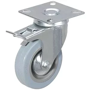 Колесо аппаратное поворотное SCgb 55 120 мм с тормозом (F) 1029656 купить в Губкинске