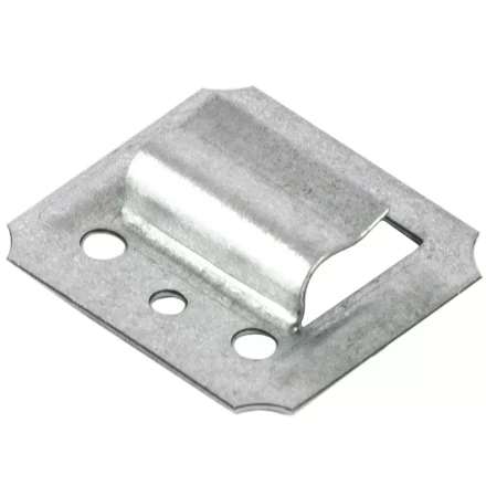 Кляймер №3,5 оцинкованный с гвоздями 100штук  Россия Сибртех 465735 купить в Губкинске