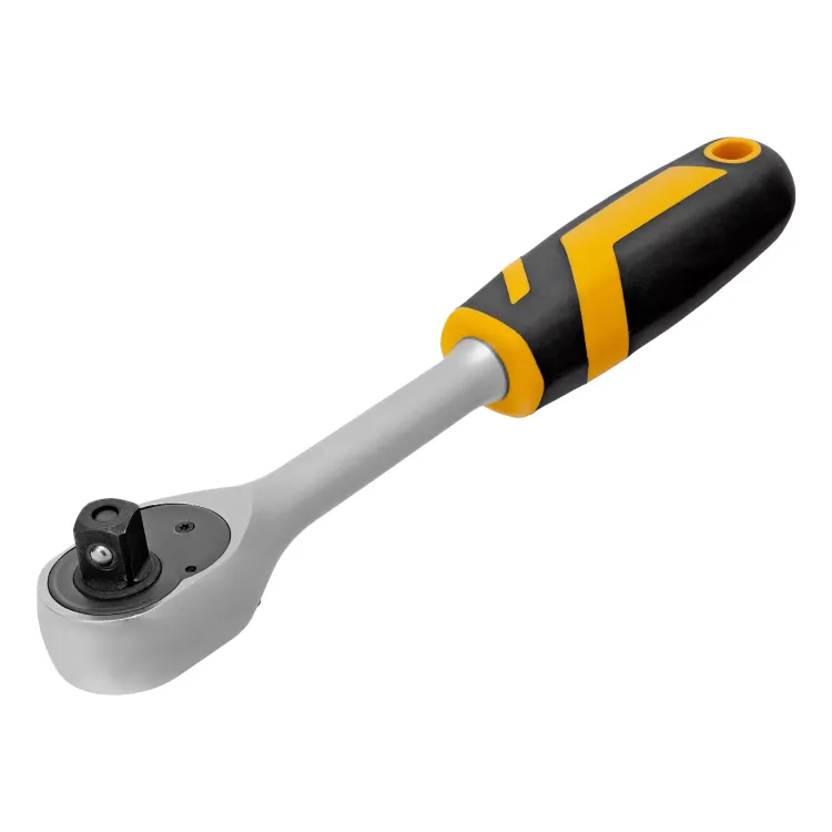 Ключ-трещотка 1/2" Denzel 14033, 90 зубьев, с быстрым сбросом, CrV купить в Губкинске