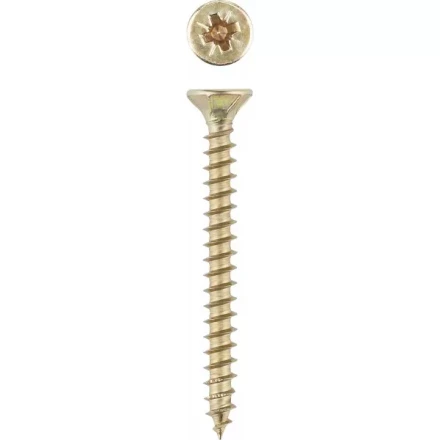 Шурупы ЗУБР &quot;ПРОФЕССИОНАЛ&quot; для твердых пород дерева, хроматированные, 6.0x90мм, 10шт 4-300407-60-090 купить в Губкинске