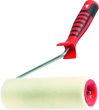 Валик &quot;Велюр&quot; с двухкомпонентной ручкой 250 мм ворс 4 мм D 44 мм шерсть  MATRIX 80663 купить в Губкинске