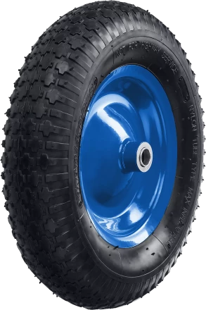 Колесо пневматическое для тачки 39913 380 мм серия ПРОФЕССИОНАЛ купить в Губкинске