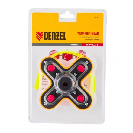 Головка триммерная универсальная гайка М10 х 1,25 левая Denzel 96362 купить в Губкинске