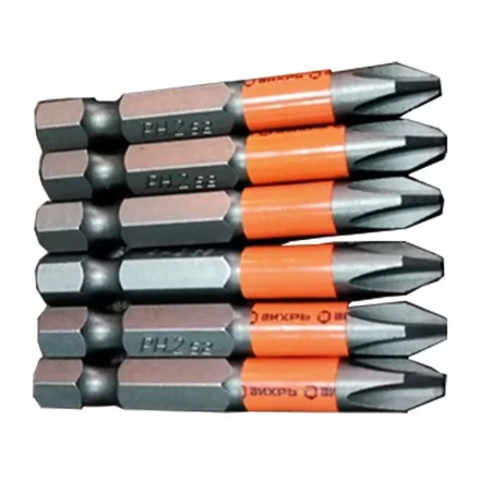 Набор бит Вихрь PH2 50 мм купить в Губкинске