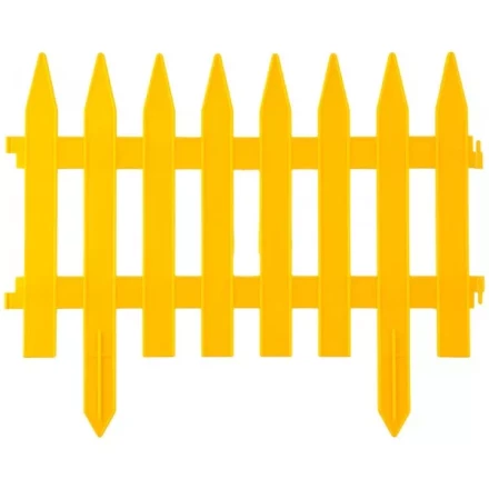 Забор декоративный GRINDA &quot;КЛАССИКА&quot;, 28x300см, желтый 422201-Y купить в Губкинске