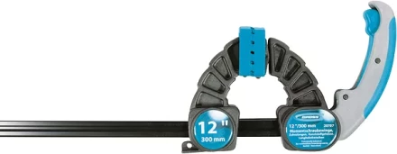 Струбцина реечная быстрозажимная,пластиковый корпус,рычажный храповый механизм,18&quot;/450 мм GROSS 20709 купить в Губкинске