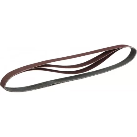 Лента ЗУБР &quot;МАСТЕР&quot; шлифовальная универсальная бесконечная для ЗШС-330, основа-х/б ткань, 25х762мм, Р80, 3шт 35547-080 купить в Губкинске