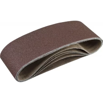 Лента шлифовальная бесконечная ЗУБР &quot;СТАНДАРТ&quot; на тканевой основе, для ЛШМ, P80, 100х610мм, 5 шт 35343-080 купить в Губкинске