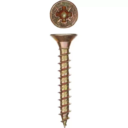 Шурупы ЗУБР &quot;МАСТЕР&quot; по дереву желтопассивированные, 3.0x25мм, 70шт 300396-30-025 купить в Губкинске