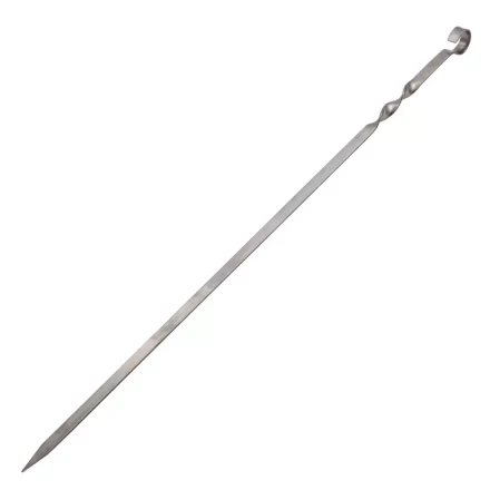 Шампур плоский, 600 х 12 х 2 мм, нержавеющая сталь, Camping Palisad 69656 купить в Губкинске