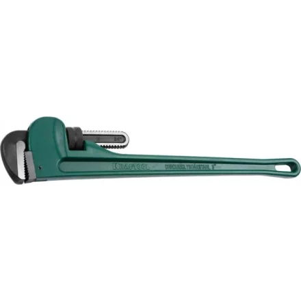 Ключ KRAFTOOL трубный, разводной, быстрозажимной, тип &quot;RIGIT&quot;, Cr-Mo губки, высокотехнологичный Al корпус, цельнокованный, 3&quot;/600мм 2728-60_z01 купить в Губкинске