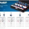 ЗУБР 12 шт, набор профильных фрез по дереву, Профессионал (28796-H12) купить в Губкинске