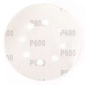 Круг абразивный на ворсовой подложке под липучку перфорированный P 320 125 мм 5 штук MATRIX 73813 купить в Губкинске