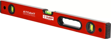 Уровень ЗУБР &quot;МАСТЕР&quot; &quot;УС - 5&quot; коробчатый усиленный, фрезерованный, 3 глазка, крашенный, с ручками, 60см 34585-060 купить в Губкинске