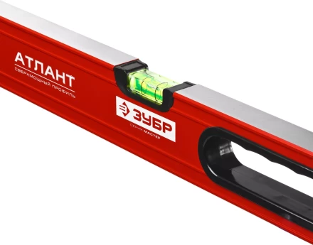 Уровень ЗУБР &quot;МАСТЕР&quot; &quot;УС - 5&quot; коробчатый усиленный, фрезерованный, 3 глазка, крашенный, с ручками, 60см 34585-060 купить в Губкинске