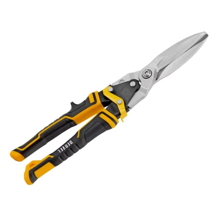 Ножницы по металлу, 315 мм Denzel 78373, прямой проходной рез, сталь-CrMo, трехкомпонентные рукоятки купить в Губкинске