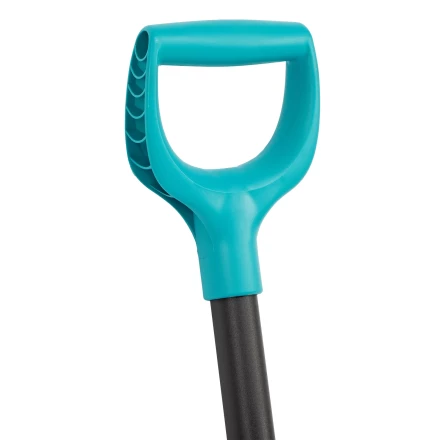 Лопата для уборки снега Palisad 61678, полипропилен, 450х450х1355 мм, алюминиевый черенок, усиленная, LUXE купить в Губкинске