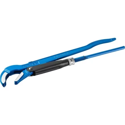 Ключ трубный рычажный ЗУБР &quot;ПРОФЕССИОНАЛ&quot;, изогнутые губки, цельнокованый, Сr-V, № 2,  1,5&quot; 27337-2_z01 купить в Губкинске