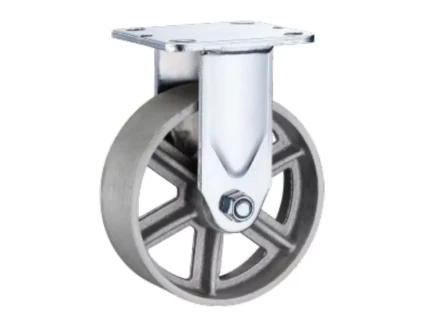 Колесо большегрузное неповоротное FCS 46 100 мм чугунное (N) 1048776 купить в Губкинске